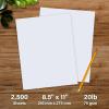 Elementree Sustainable Printer Paper Case 8.5″ x 11″ – Made from Sawmill Waste – 20 lb Copy & Multipurpose Computer Paper – 2500 Sheets – Made in the USA – Printer & Copier Compatible (00918C)