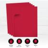 PrintWorks Premium Bright Blue Colored Paper 8.5″ x 11″ – 24 lb/89 gsm – 2500 Sheets – Made in the USA – FSC® Certified – Acid-Free & Fade-Resistant – Printer Compatible (00102C)(Red)