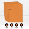 PrintWorks Premium Bright Blue Colored Paper 8.5″ x 11″ – 24 lb/89 gsm – 2500 Sheets – Made in the USA – FSC® Certified – Acid-Free & Fade-Resistant – Printer Compatible (00102C)(Orange)