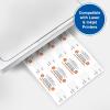 PrintWorks Printable Raffle Tickets With Tear-Away Stubs for Events & Fundraisers – 2000 Custom Tickets (Size 2.125″ x 5.5″) – 8 per Sheet – 250 Sheets (8.5″ x 11″) – Made in the USA – White (04296)