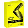 PrintWorks Premium Bright Blue Colored Paper 8.5″ x 11″ – 24 lb/89 gsm – 2500 Sheets – Made in the USA – FSC® Certified – Acid-Free & Fade-Resistant – Printer Compatible (00102C)(Lemon Yellow)