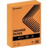 PrintWorks Premium Bright Blue Colored Paper 8.5″ x 11″ – 24 lb/89 gsm – 2500 Sheets – Made in the USA – FSC® Certified – Acid-Free & Fade-Resistant – Printer Compatible (00102C)(Orange)