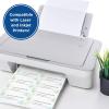 PrintWorks Mailing Labels for Inkjet or Laser Printers or Copiers, Label Size 2” x 4”, 10 Labels per Sheet: 12 sheets, 120 Labels per Pack (00673)(120 Labels)