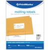 PrintWorks Mailing Labels for Inkjet or Laser Printers or Copiers, Label Size 2” x 4”, 10 Labels per Sheet: 12 sheets, 120 Labels per Pack (00673)(120 Labels)
