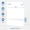 PrintWorks Printable Raffle Tickets With Tear-Away Stubs for Events & Fundraisers – 1000 Custom Tickets (Size 2.75″ x 8.5″) – 4 per Sheet – 250 Sheets (8.5″ x 11″) – Made in the USA – White (04295)(Heavyweight Cardstock)