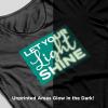 Printworks Glitter Dark Fabric Transfers, for All Colored Fabrics, 4 Sheets, Inkjet, 8.5 x 11, Add Sparkle to Garments, Totes, Aprons, Crafts & More (00533)(Glow in the Dark)