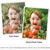 Printworks Matte Photo Paper for Inkjet Printers, Printable on Both Sides, 6.5 mil, 8.5 x 11 inches, 80 Sheets (00426-6)(Heavyweight)