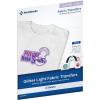 Printworks Glitter Dark Fabric Transfers, for All Colored Fabrics, 4 Sheets, Inkjet, 8.5 x 11, Add Sparkle to Garments, Totes, Aprons, Crafts & More (00533)(Glitter – Light)