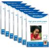 Printworks High Gloss Photo Paper for Inkjet Printers, 8.5 mil, 15 Sheets, 8.5” x 11” (00547) , White(4 x 6)