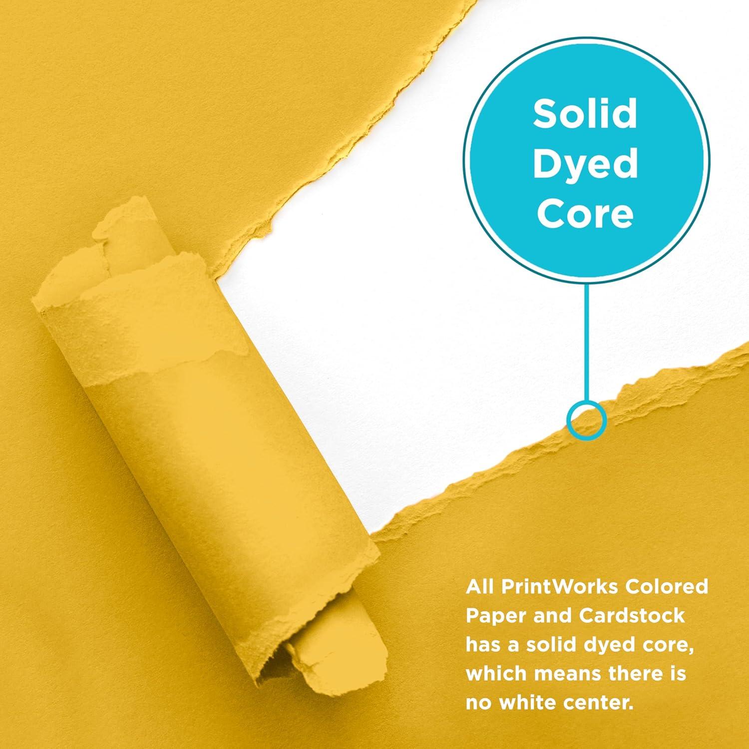 imagePrintWorks Autumn Cardstock 85quot x 11quot  200 Sheets  5 Assorted Fall Cardstock Colors  Ideal for School ampamp Craft Projects  67 lb147 gsm ampamp 65 lb176 gsm  Made in the USA 00598