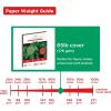 Crafted by PrintWorks Christmas Cardstock 8.5″ x 11″ – 50 Sheets – Red and Green Cardstock Paper – Ideal for School & Craft Projects – 65 lb/176 gsm – Made in the USA (00665)