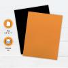 Crafted by PrintWorks Halloween Cardstock 8.5″ x 11″ – 50 Sheets – Black and Orange Cardstock Paper – Ideal for School and Craft Projects – 65 lb/176 gsm – Made in the USA (00651)