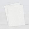 Print Works Printable White Glitter Cardstock, Perfect for Holiday School and Craft Projects, 15 Sheets, 8.5” x 11” (00514)