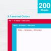 PrintWorks Americana Cardstock 8.5″ x 11″ – 200 Sheets – Red, White, & Blue Cardstock Colors – Ideal for School & Craft Projects – 67 lb/147 gsm & 65 lb/176 gsm – Made in the USA (00595)(Americana)