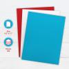 PrintWorks Americana Cardstock 8.5″ x 11″ – 200 Sheets – Red, White, & Blue Cardstock Colors – Ideal for School & Craft Projects – 67 lb/147 gsm & 65 lb/176 gsm – Made in the USA (00595)(Americana)