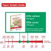 PrintWorks Holiday Hum-Bug Cardstock 8.5″ x 11″ – 50 Sheets – 5 Christmas Cardstock Colors – Ideal for School & Craft Projects – 67 lb/147 gsm & 65 lb/176 gsm – Made in the USA (00667)