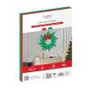 Crafted by PrintWorks Christmas Paper 8.5″ x 11″ – 100 Sheets – Red and Green Paper – Ideal for School & Craft Projects – Made in the USA – 24 lb/89 gsm – Printer and Copier Compatible (00575)