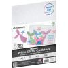 Print Works Printable White Glitter Cardstock, Perfect for Holiday School and Craft Projects, 15 Sheets, 8.5” x 11” (00514)