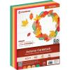PrintWorks Autumn Cardstock 8.5″ x 11″ – 200 Sheets – 5 Assorted Fall Cardstock Colors – Ideal for School & Craft Projects – 67 lb/147 gsm & 65 lb/176 gsm – Made in the USA (00598)
