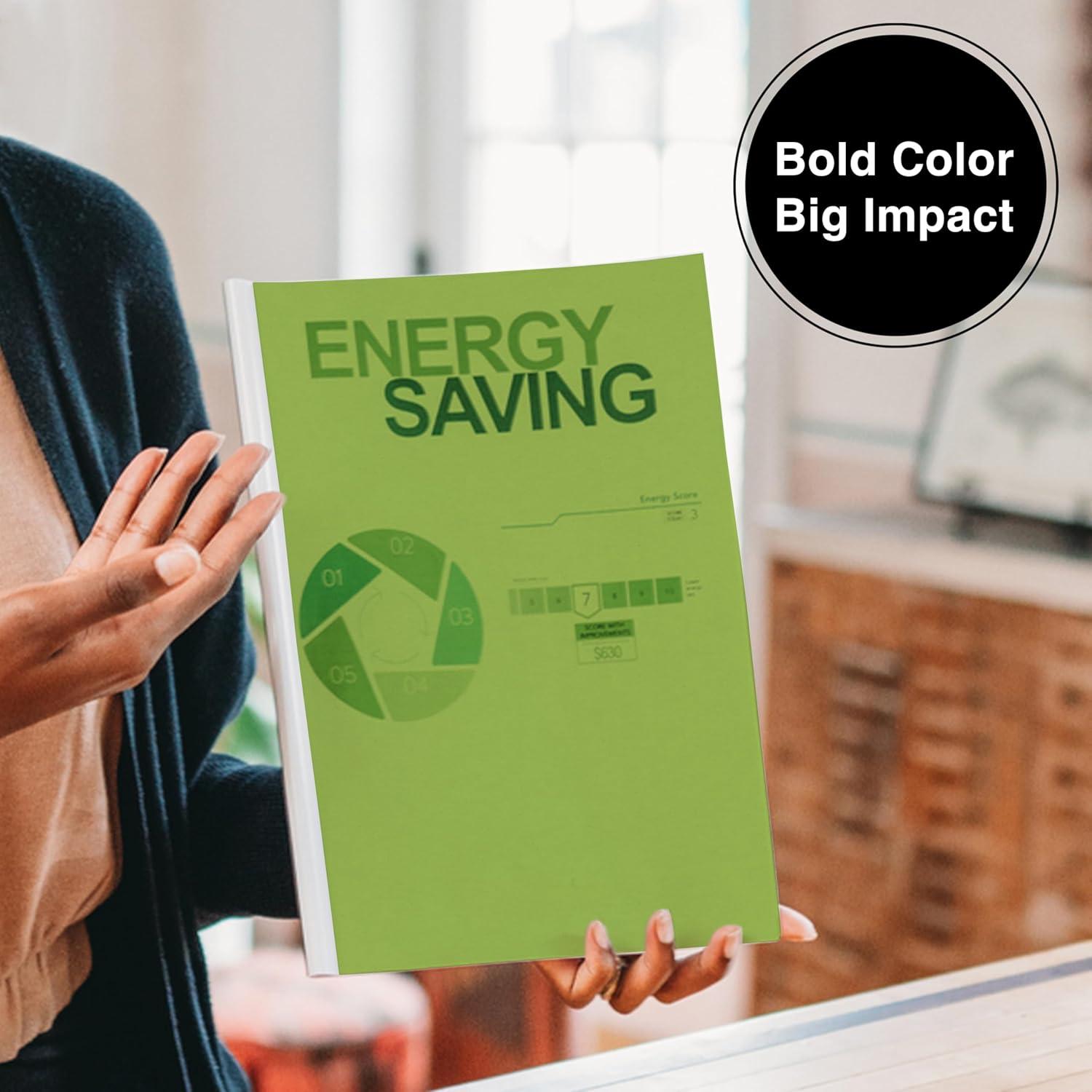 imagePrintWorks Bright Red Colored Cardstock 85 x 11  65 lb176 gsm  250 Sheets  Made in the USA  FSC Certified  AcidFree ampamp FadeResistant  Printer ampamp Cut Machine Compatible 00117Emerald Green