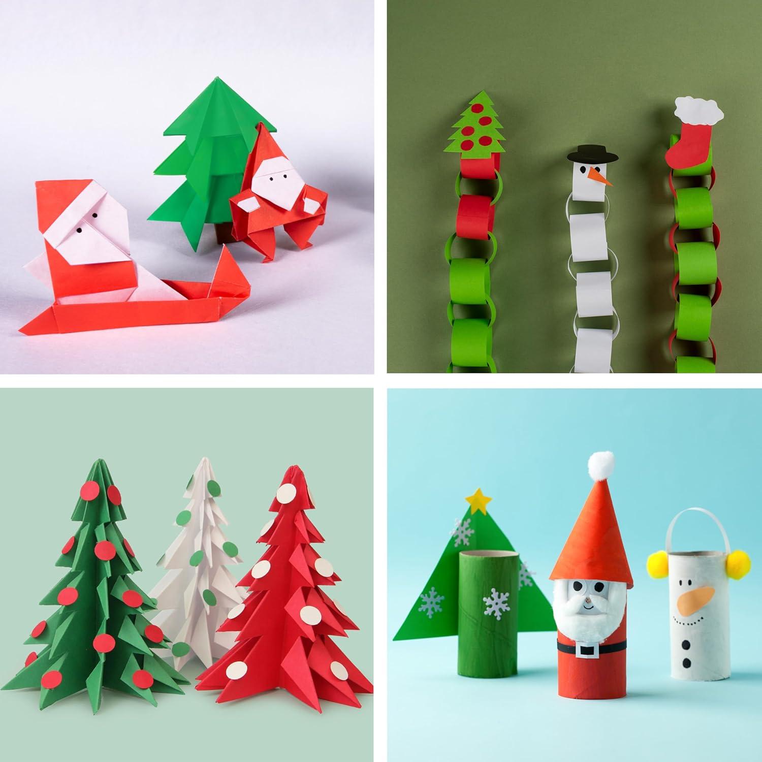 image:imagePrintWorks Holiday Paper 85 x 11 300 Sheets 3 Christmas Paper Colors Red Green amp White Ideal for School amp Craft Projects Made in The USA 24 lb89 GSM amp 28 lb105 GSM 00583